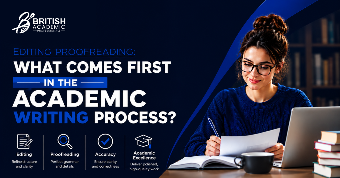 Editing  Proofreading: What Comes First in the Academic Writing Process? 